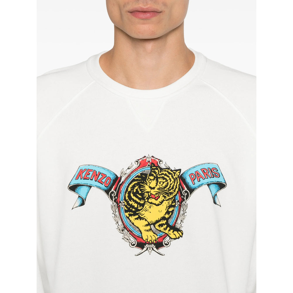 Kenzo White Sweaters & Knitwear - Sweatshirts Men KENZO
