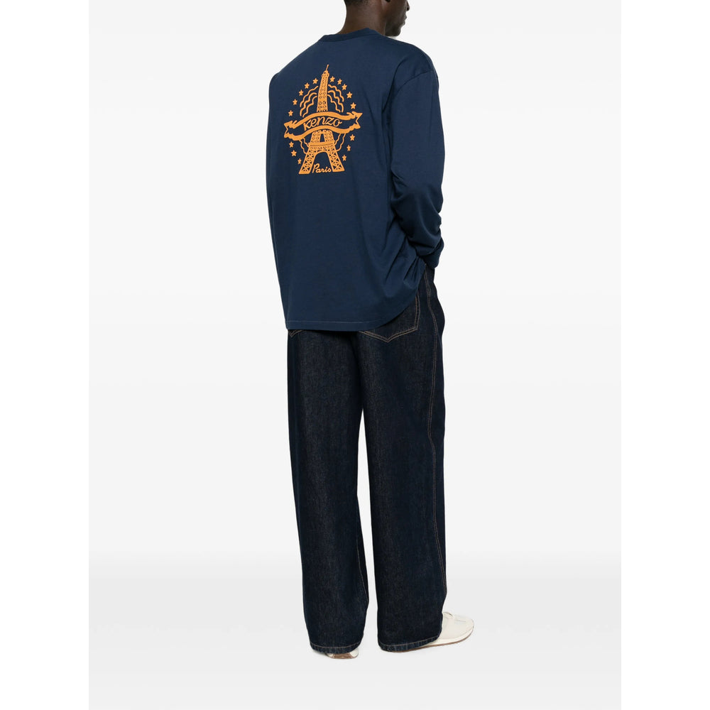 Kenzo Blue T-Shirts & Vests - T-Shirts Men KENZO