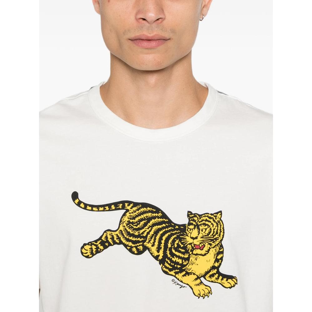 Kenzo White T-Shirts & Vests - T-Shirts Men KENZO