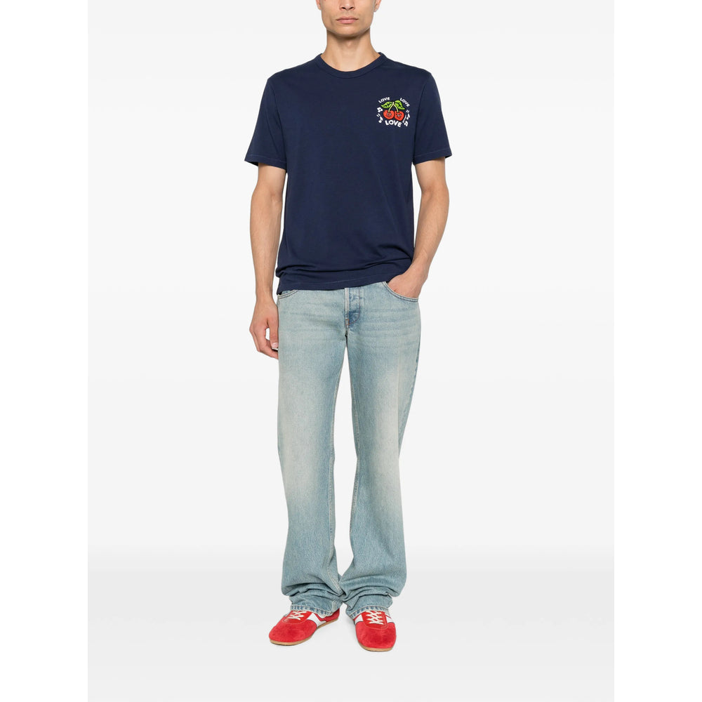 Kenzo Blue T-Shirts & Vests - T-Shirts Men KENZO