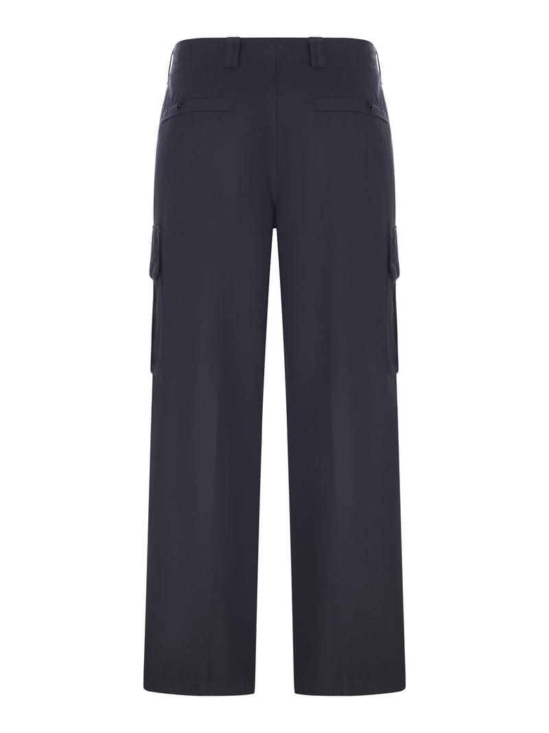 Stone Island Men Wide Leg Cargo Pants STONE ISLAND
