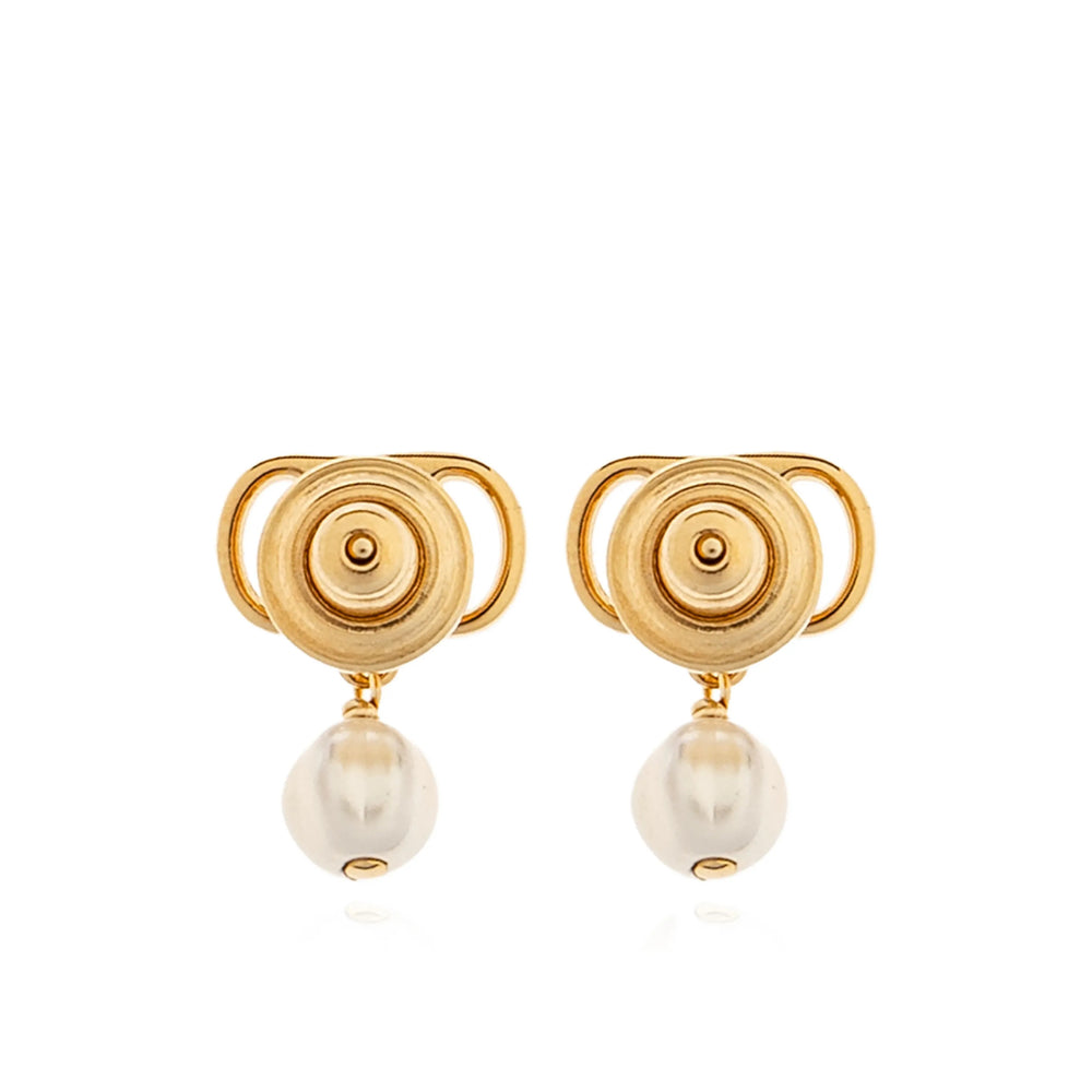 Valentino Garavani Gold Earrings Women VALENTINO GARAVANI