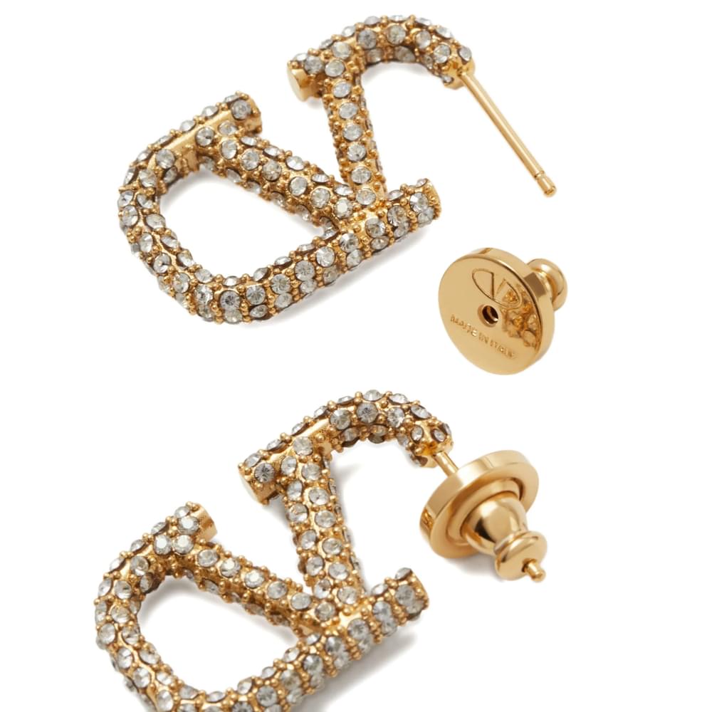 Valentino Garavani Gold Earrings Women VALENTINO GARAVANI
