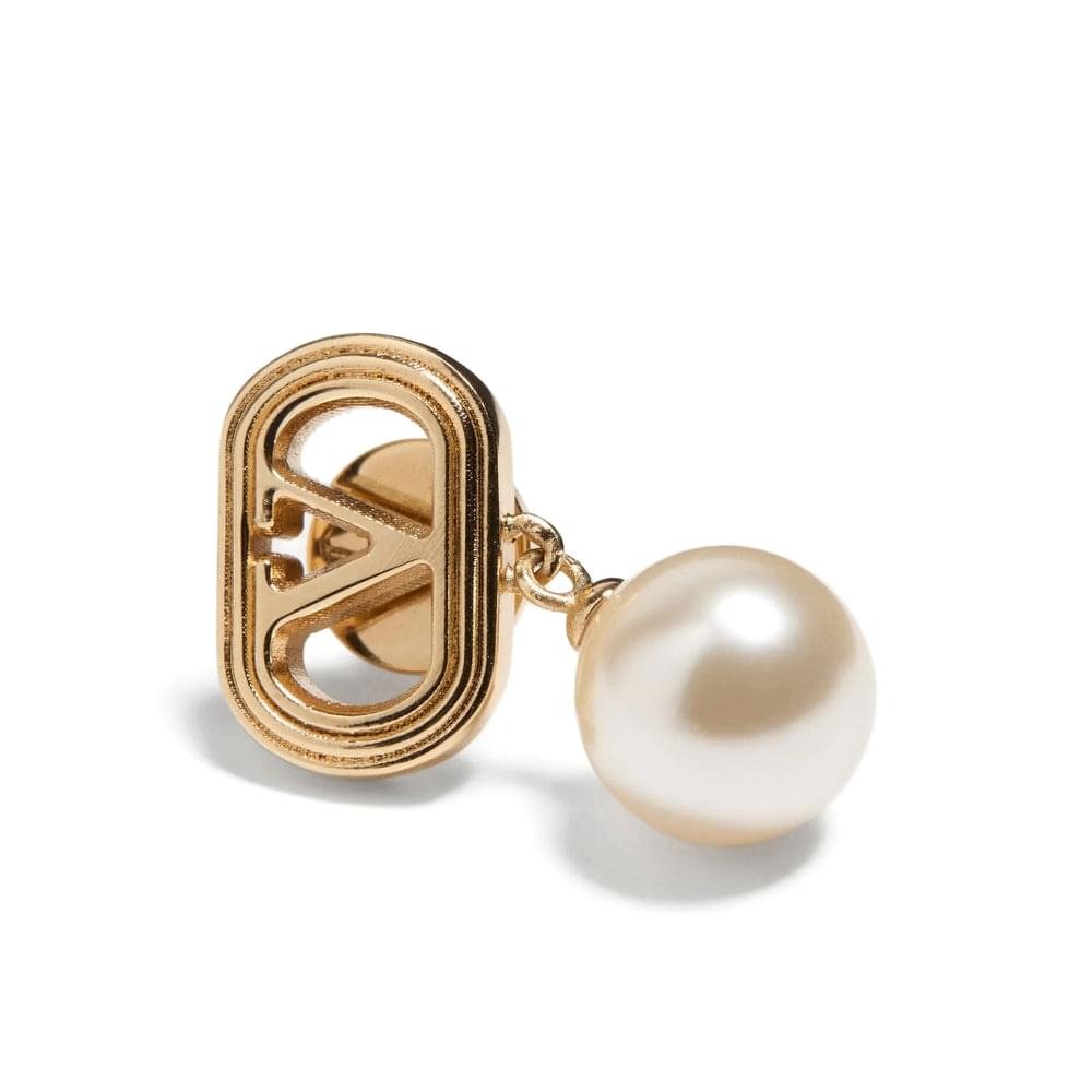 Valentino Garavani Gold Earrings Women VALENTINO GARAVANI