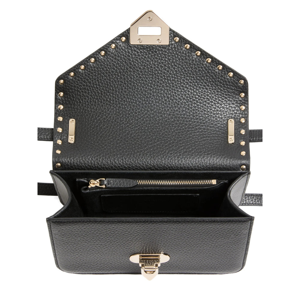 Valentino Garavani Black Shoulder Bags Women VALENTINO GARAVANI