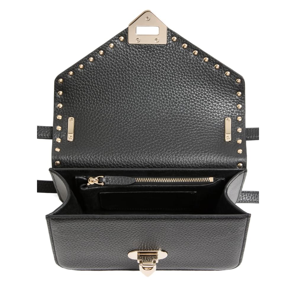 Valentino Garavani Black Shoulder Bags Women VALENTINO GARAVANI