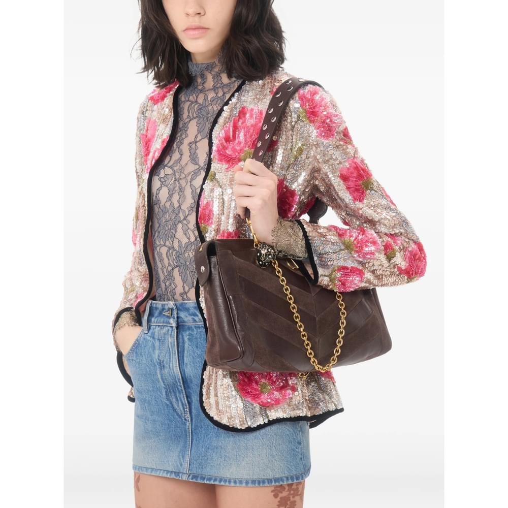 Valentino Garavani Brown Shoulder Bags Women VALENTINO GARAVANI
