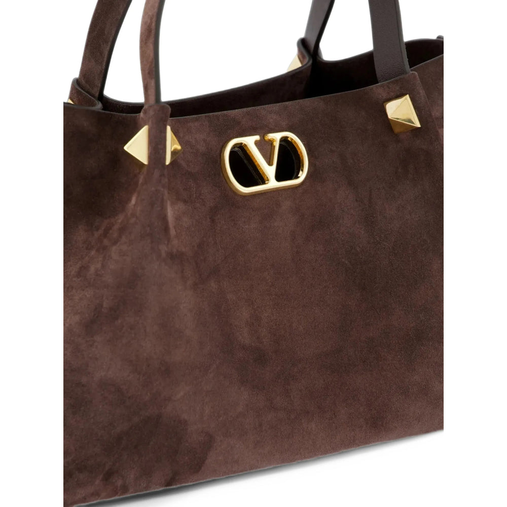 Valentino Garavani Brown Tote Bags Women VALENTINO GARAVANI