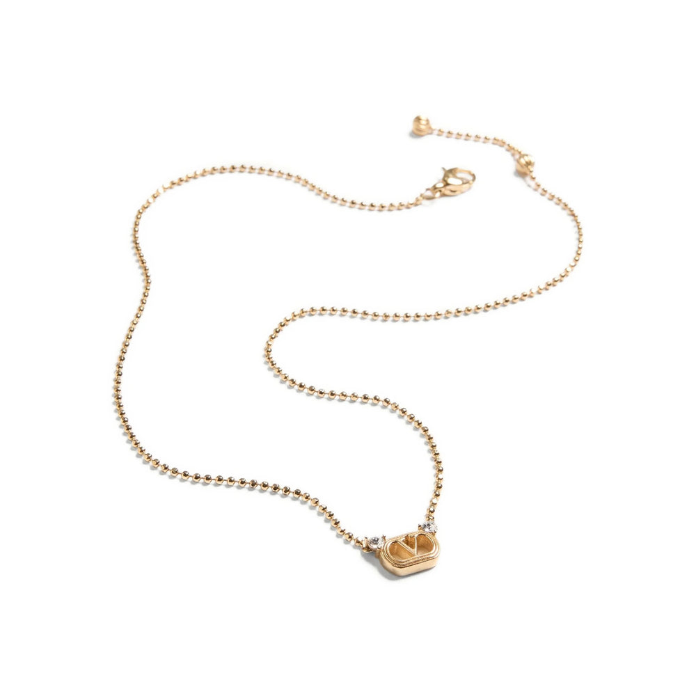 Valentino Garavani Gold Necklaces Women VALENTINO GARAVANI
