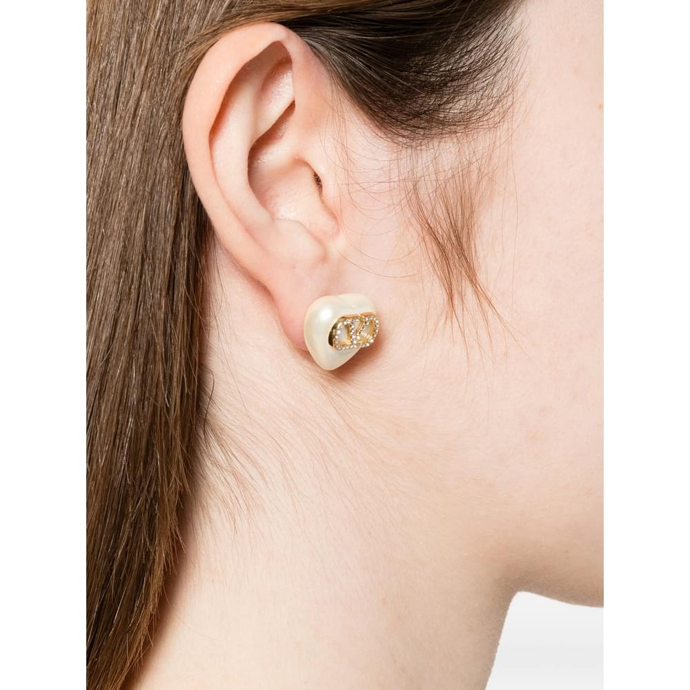Valentino Garavani Gold Earrings Women VALENTINO GARAVANI