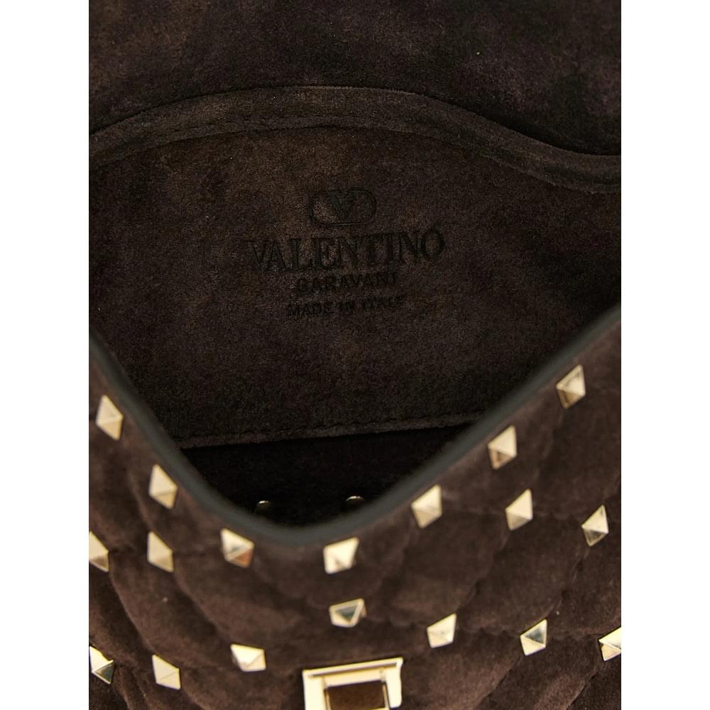 Valentino Garavani Brown Shoulder Bags Women VALENTINO GARAVANI