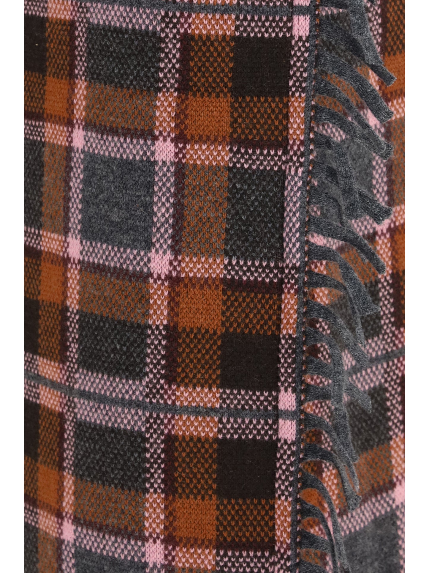 Guest In Residence Women Tartan Fringed Wrap Skirt GUEST IN RESIDENCE