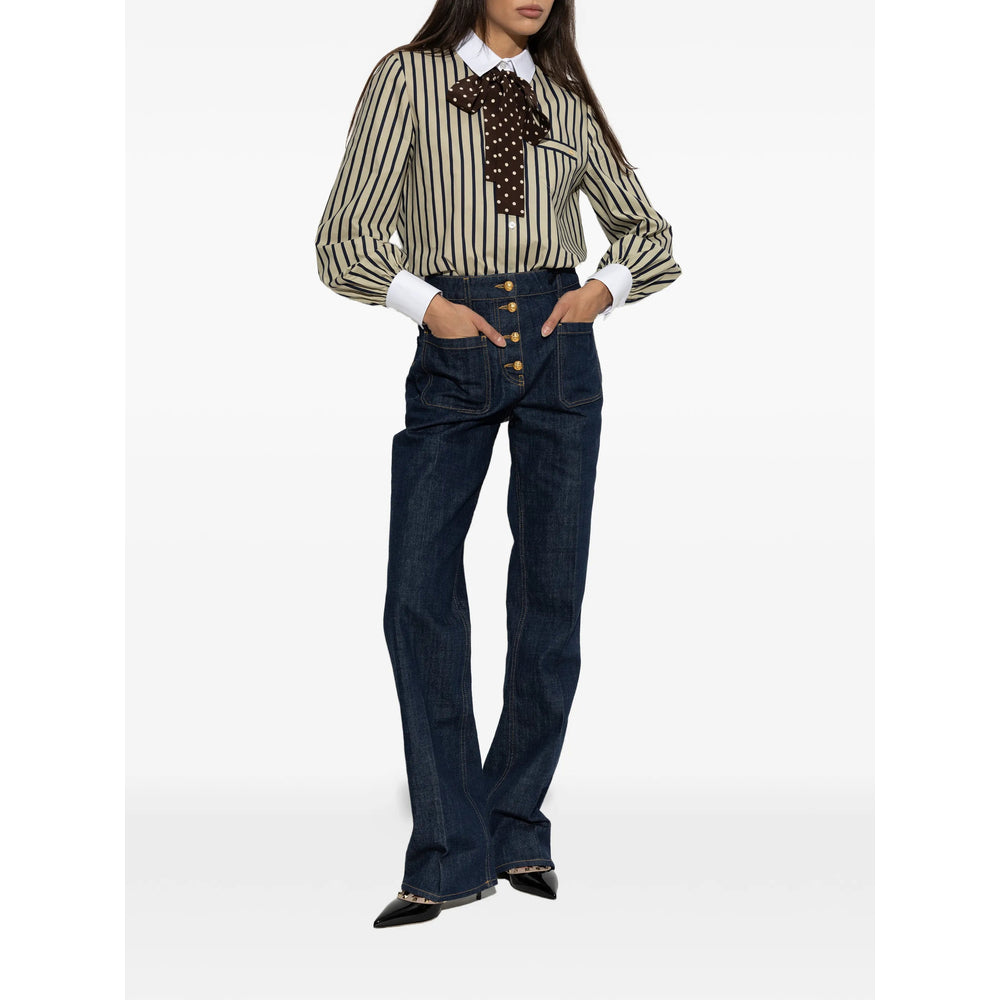 Valentino Neutrals Tops - Shirts Women VALENTINO