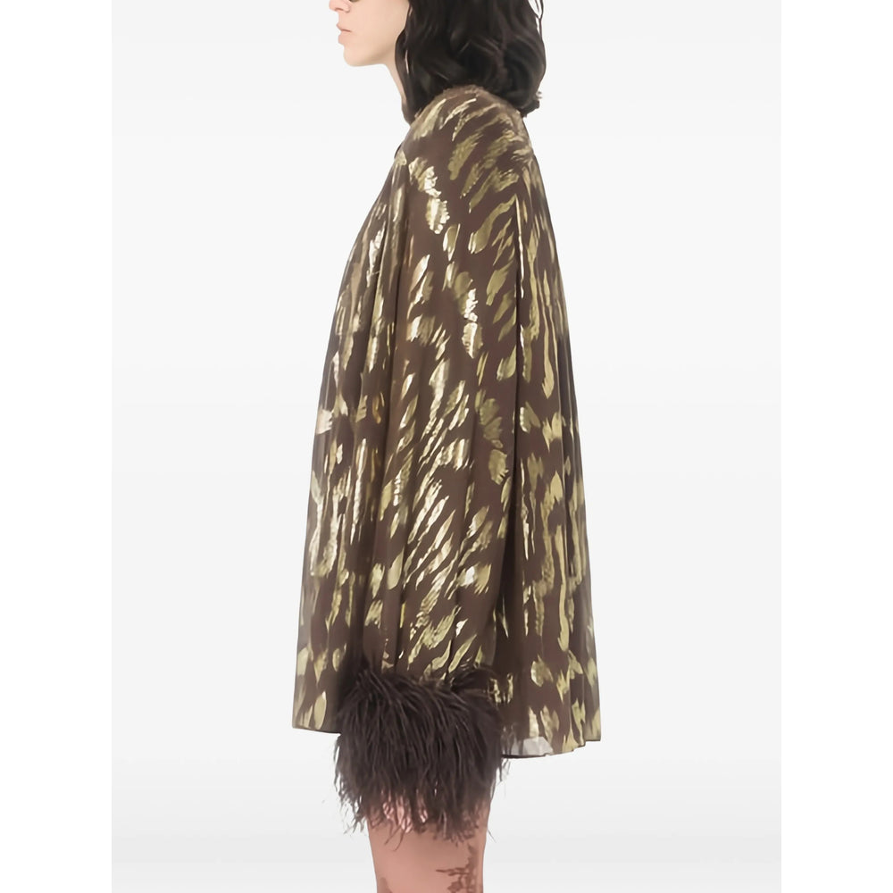Valentino Brown Tops - Shirts Women VALENTINO