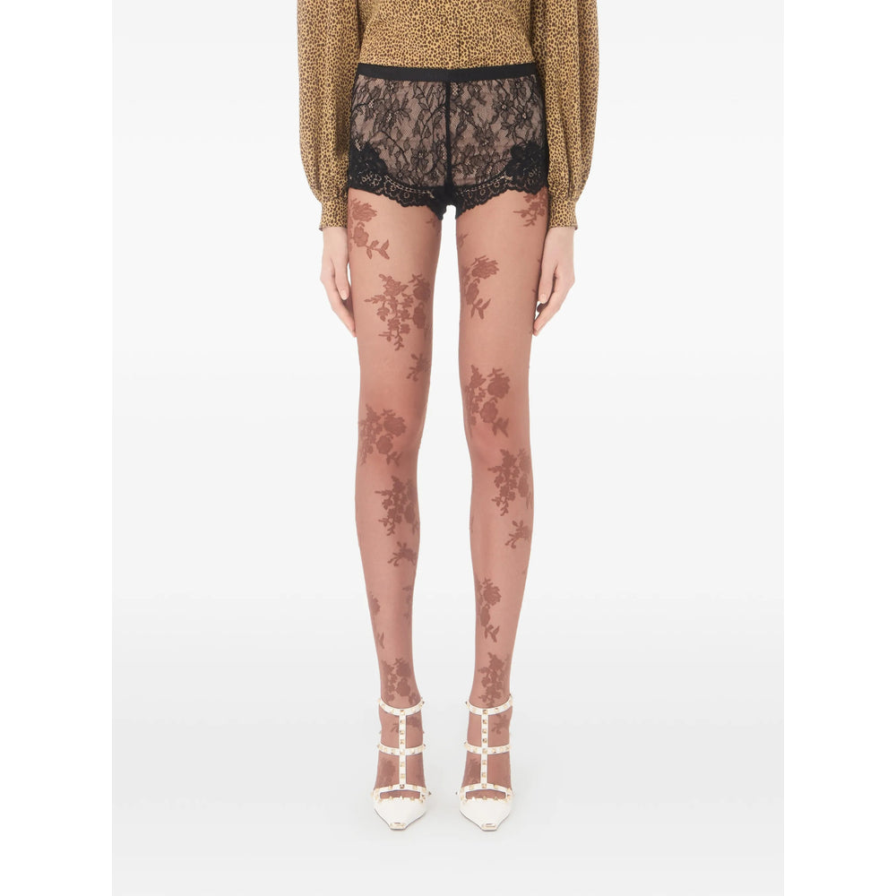 Valentino Black Shorts - Mini Shorts Women VALENTINO