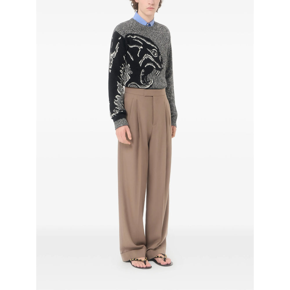 Valentino Grey Sweaters & Knitwear - Jumpers Men VALENTINO
