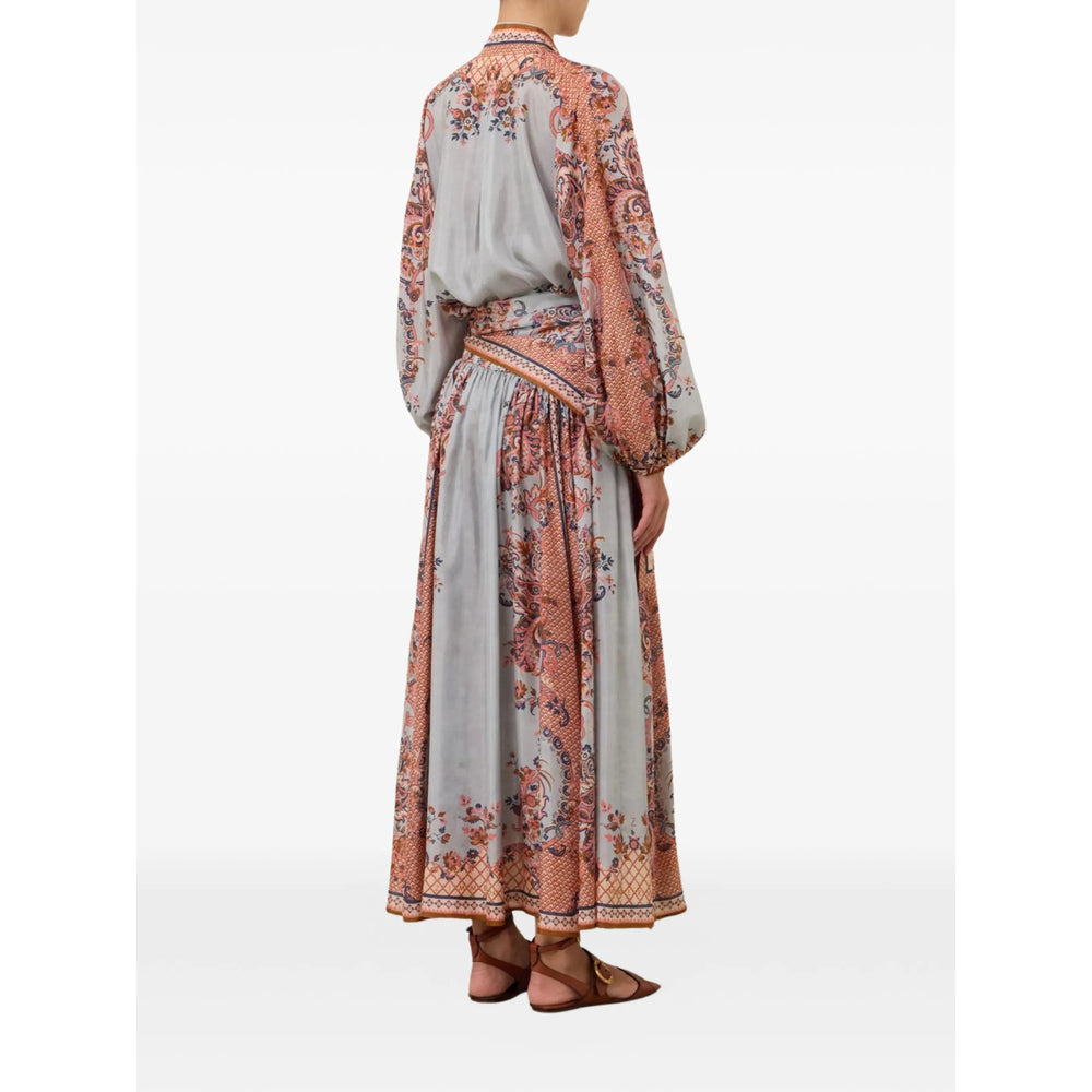 Zimmermann Blue Trousers - Palazzo Pants Women ZIMMERMANN
