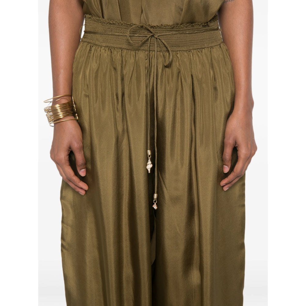 Zimmermann Green Trousers - Tapered Trousers Women ZIMMERMANN