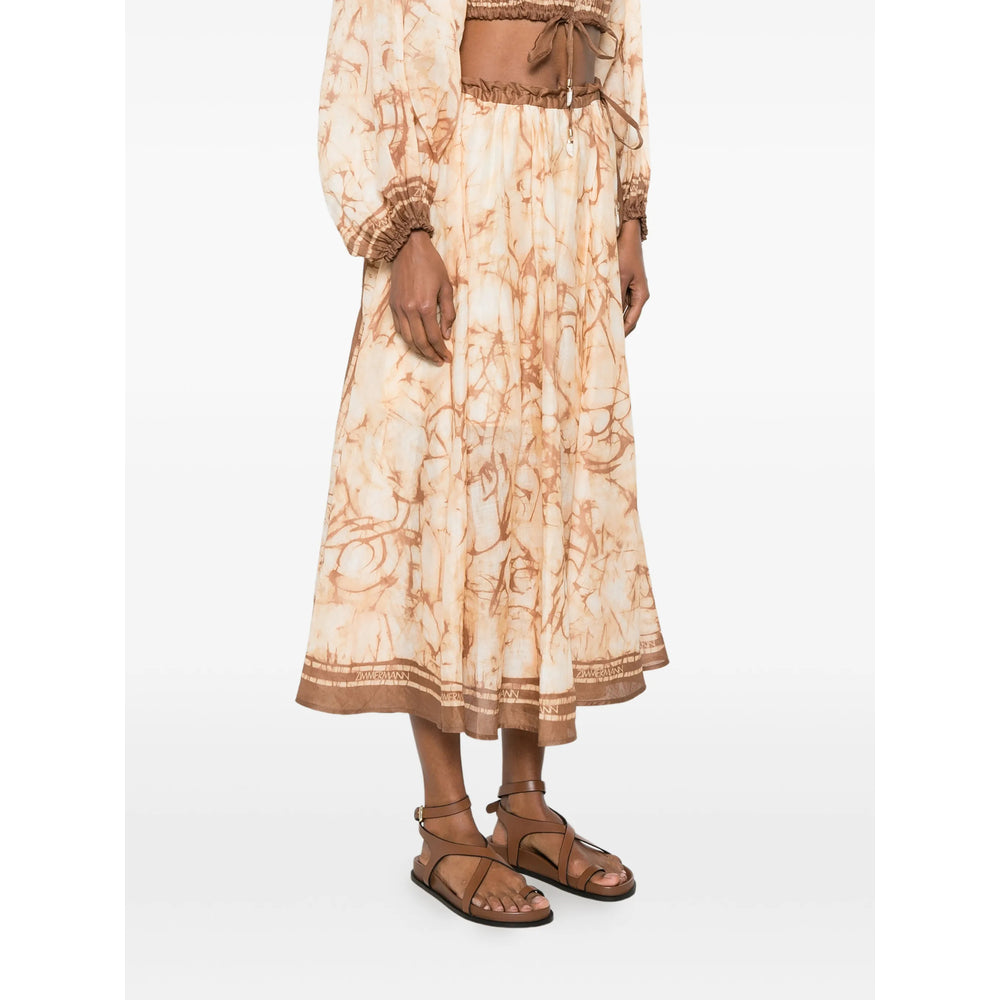 Zimmermann Neutrals Skirts - Full Skirts Women ZIMMERMANN