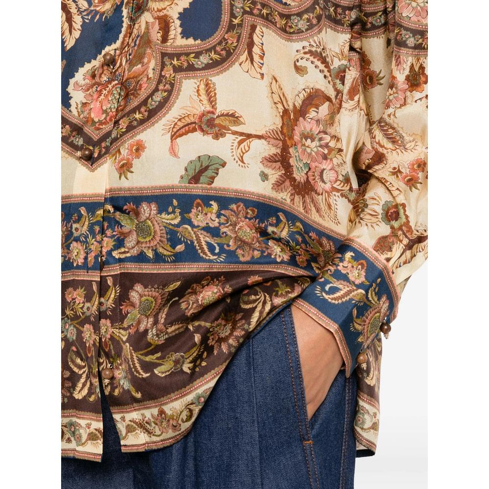 Zimmermann Brown Tops - Shirts Women ZIMMERMANN