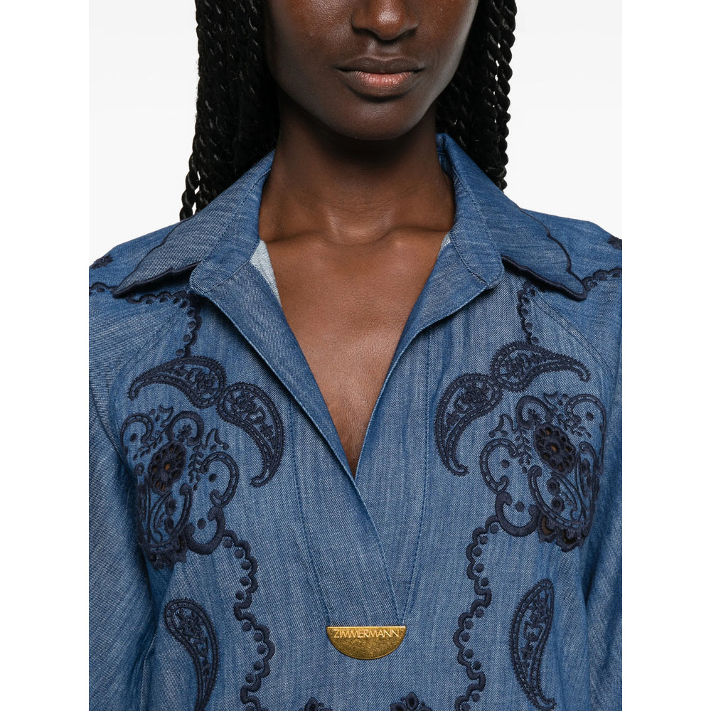 Zimmermann Blue Dresses - Day Dresses Women ZIMMERMANN