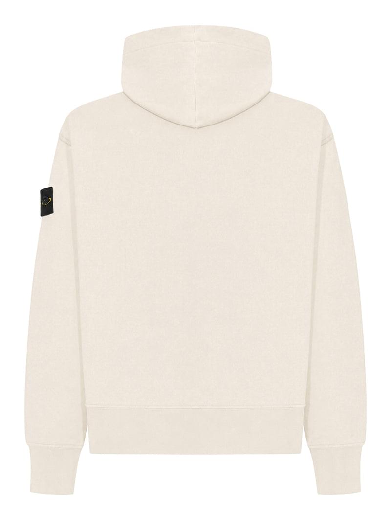 Stone Island Men Cotton Zip-Up Hoodie STONE ISLAND