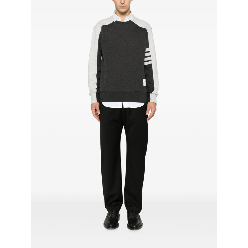 Thom Browne Grey Sweaters & Knitwear - Sweatshirts Men THOM BROWNE