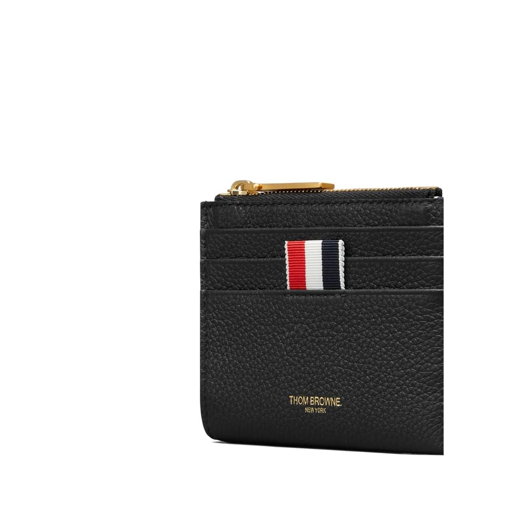 Thom Browne Black Wallets & Cardholders Men THOM BROWNE
