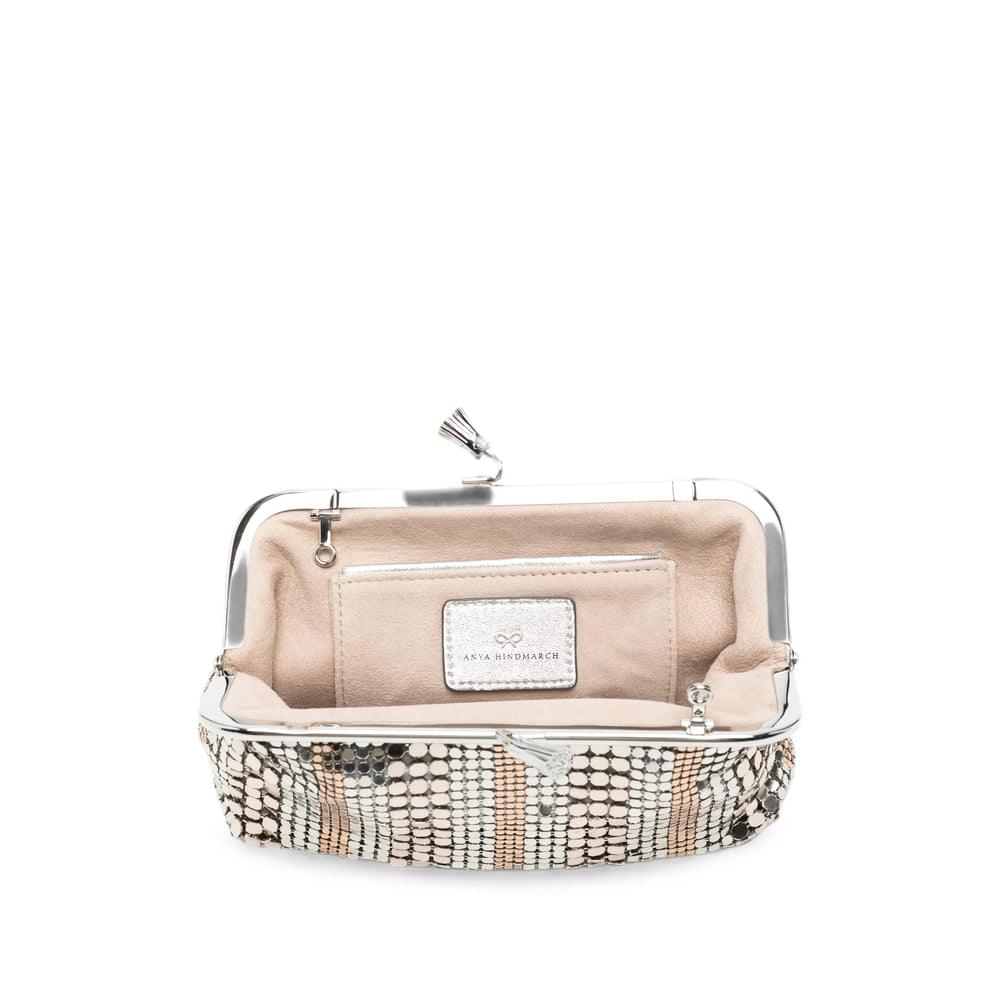 Anya Hindmarch Silver Clutch Bags Women ANYA HINDMARCH
