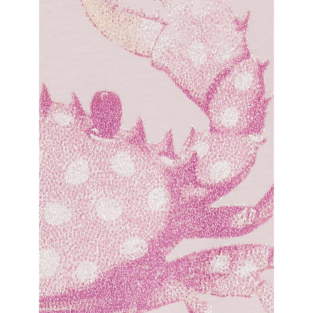 Ganni Pink Tops - T-Shirts & Jerseys Women GANNI