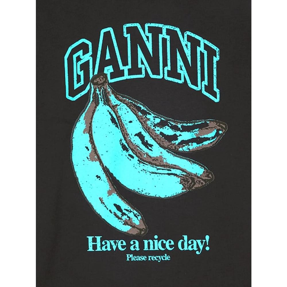 Ganni Grey Tops - T-Shirts & Jerseys Women GANNI