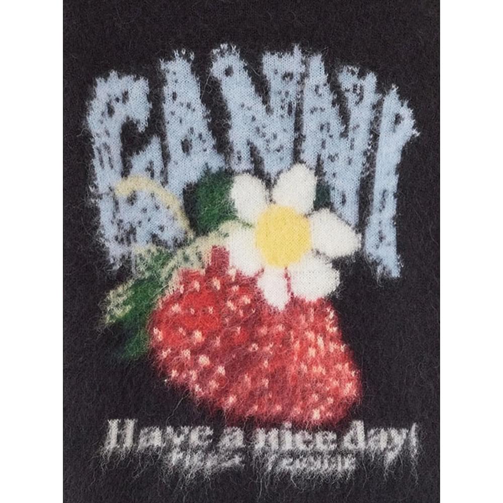 Ganni Black Knitwear - Jumpers Women GANNI