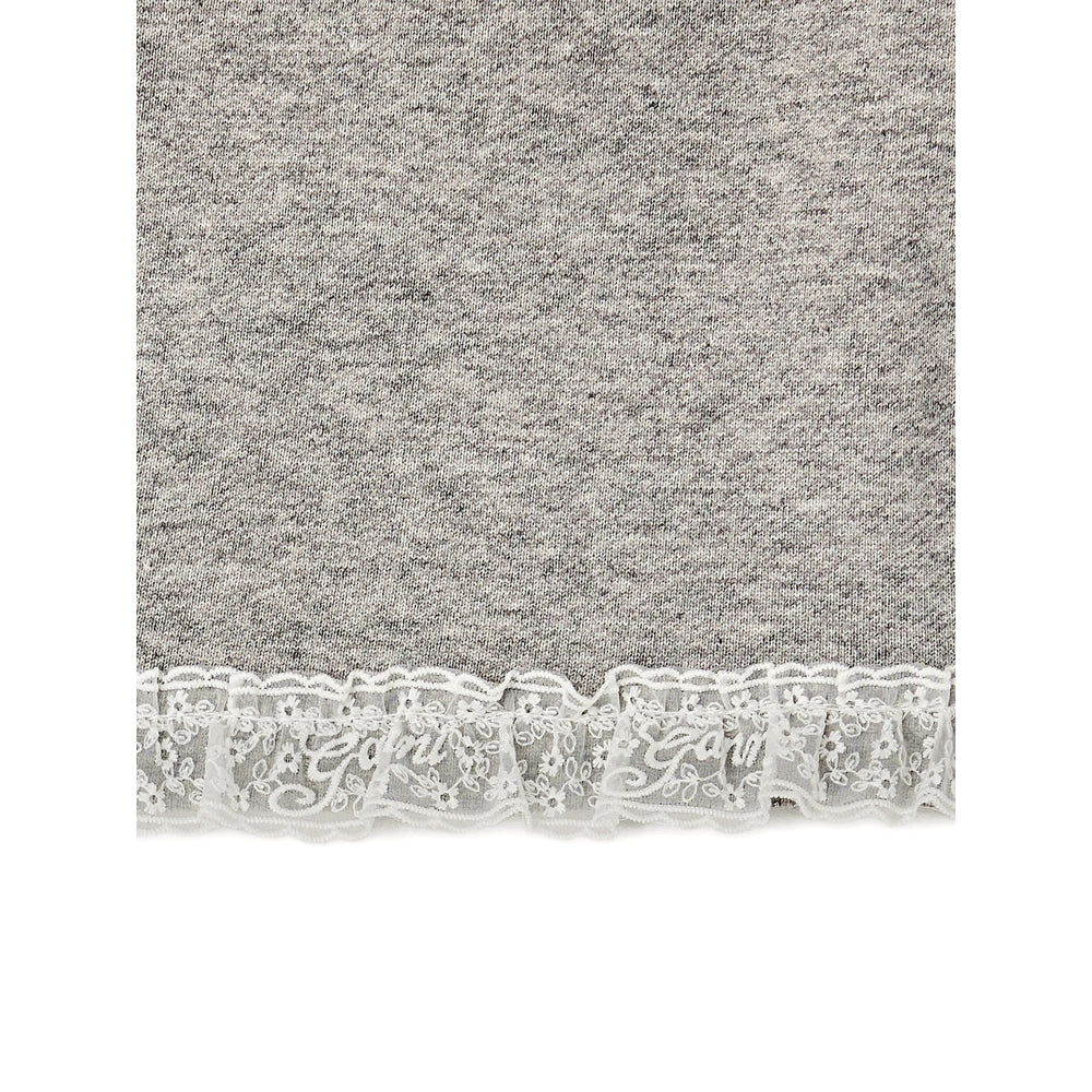 Ganni Grey Shorts - Mini Shorts Women GANNI