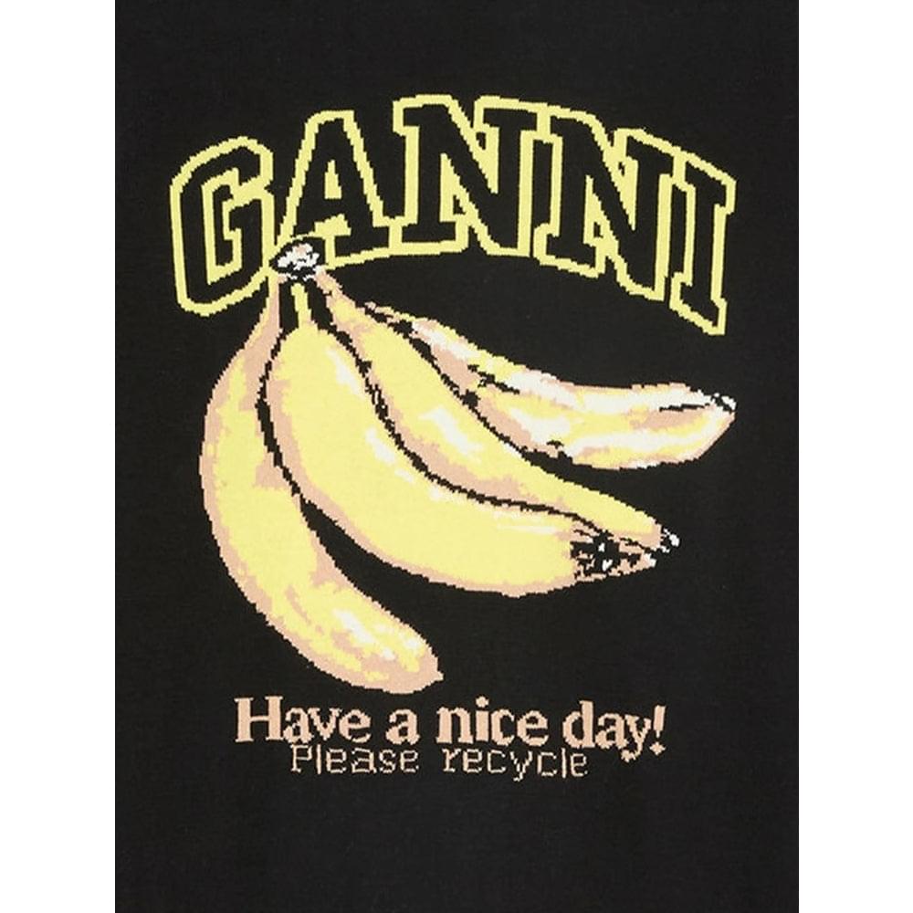 Ganni Black Knitwear - Jumpers Women GANNI