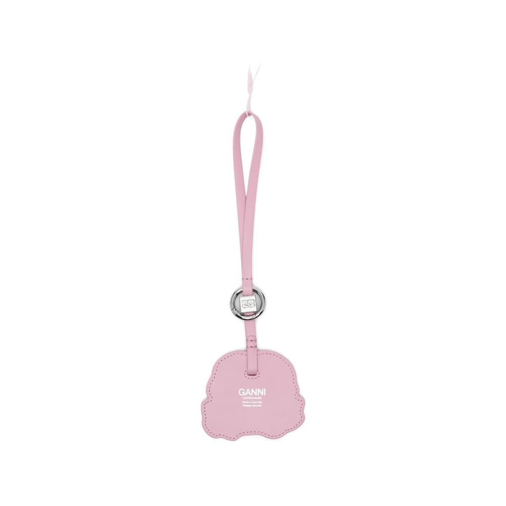 Ganni Pink Keyrings & Chains Women GANNI