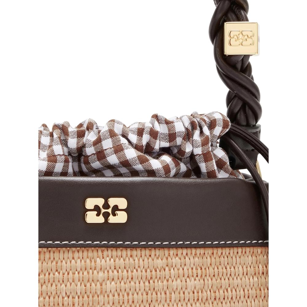 Ganni Neutrals Bucket Bags Women GANNI