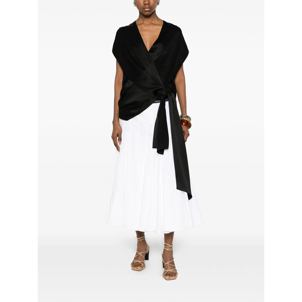 Jacquemus White Skirts - Pleated Skirts Women