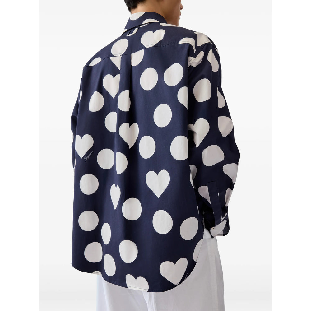 Jacquemus Blue Shirts Men JACQUEMUS
