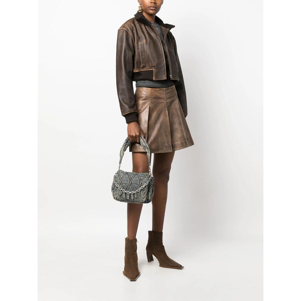 Diesel Blue Shoulder Bags Women DIESEL
