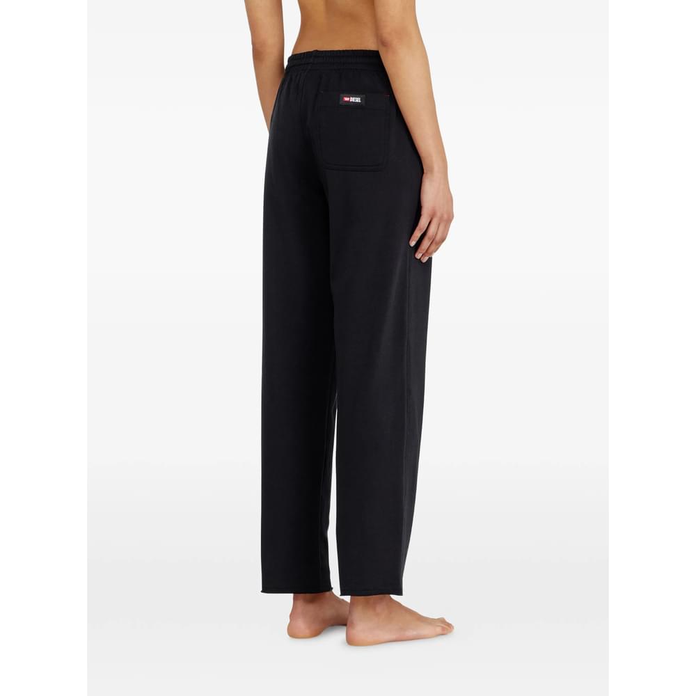 Diesel Black Trousers - Track Pants Women DIESEL
