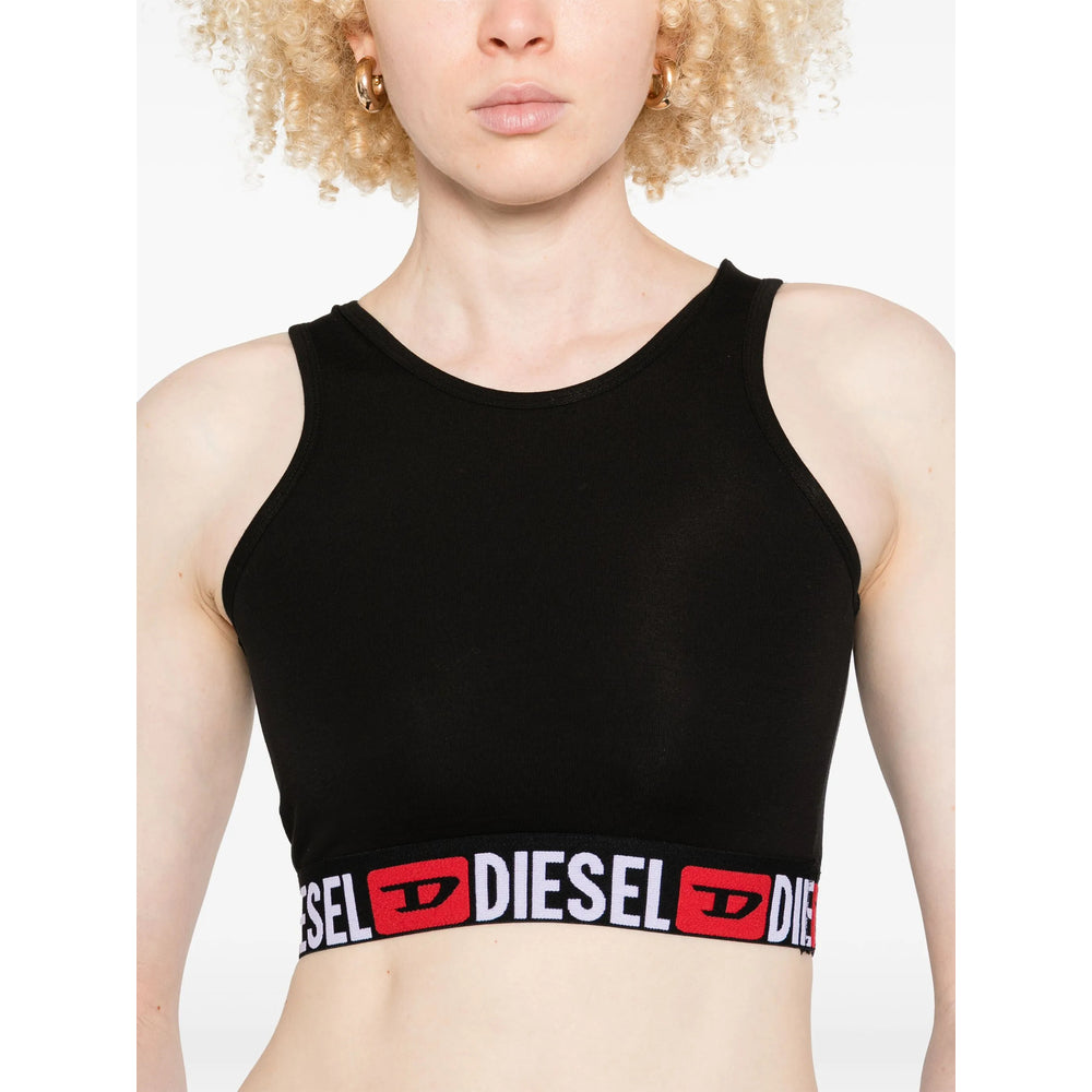 Diesel Black Tops - Vests & Tank Tops Women DIESEL