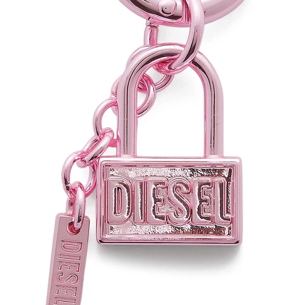 Diesel Pink Keyrings & Chains Women DIESEL
