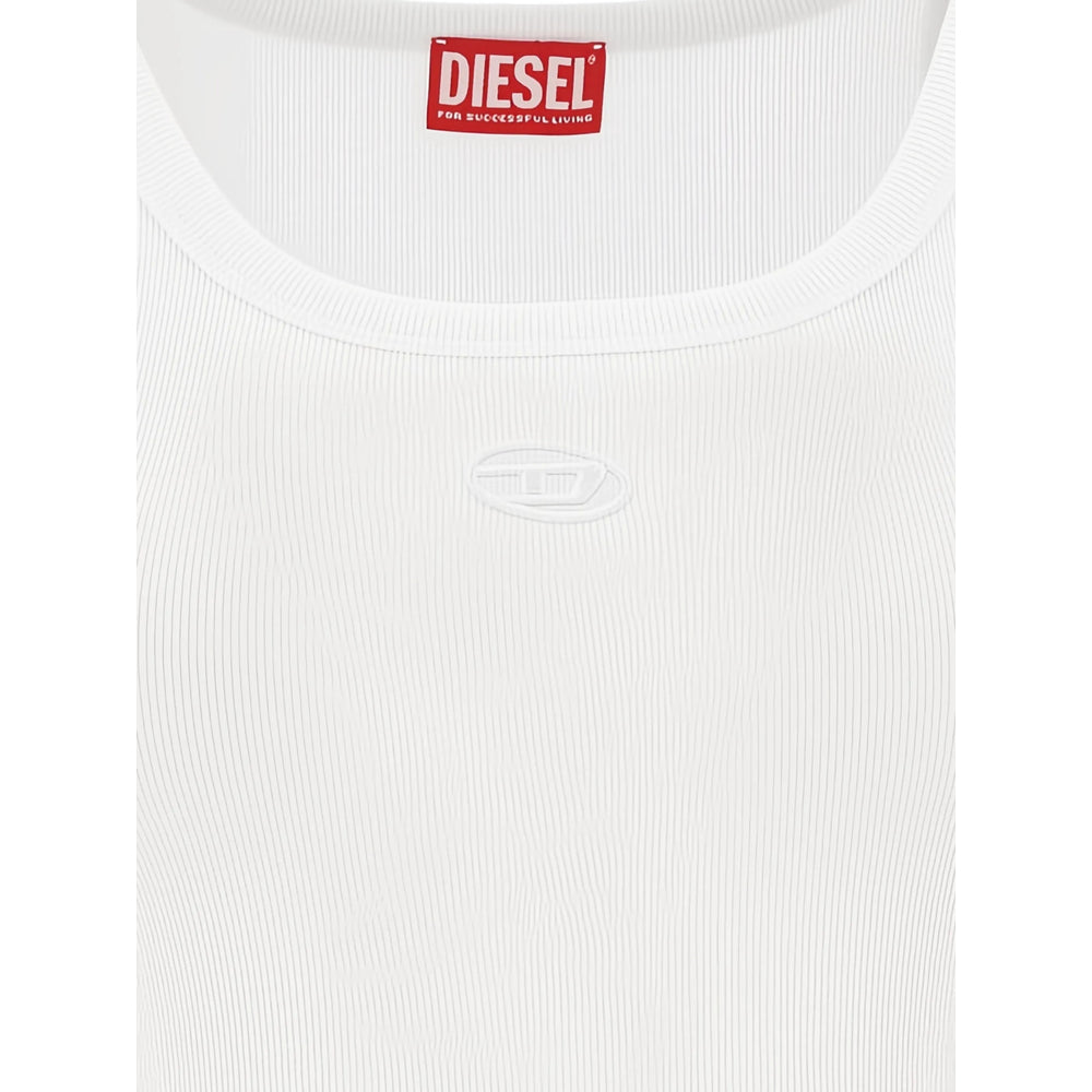 Diesel White Tops - Vests & Tank Tops Women DIESEL