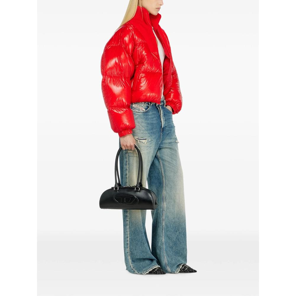 Diesel Red Jackets - Puffer Jackets Women DIESEL