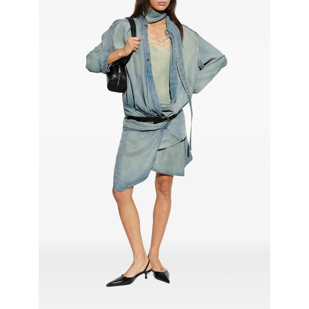 Diesel Blue Dresses - Day Dresses Women DIESEL