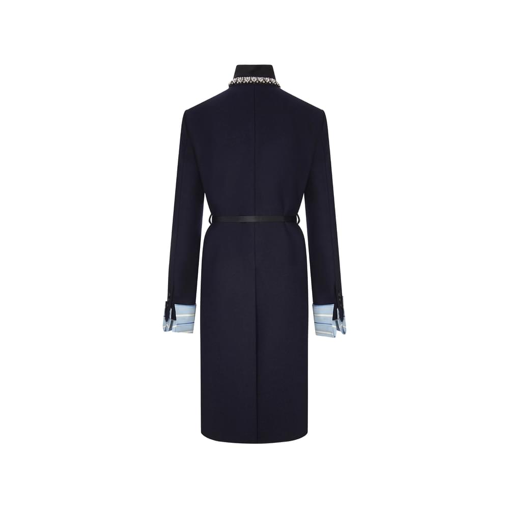 Prada Blue Coats Women PRADA