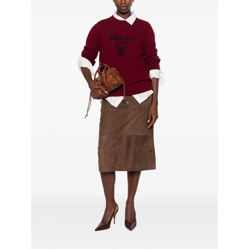 Prada Red Knitwear - Jumpers Women PRADA