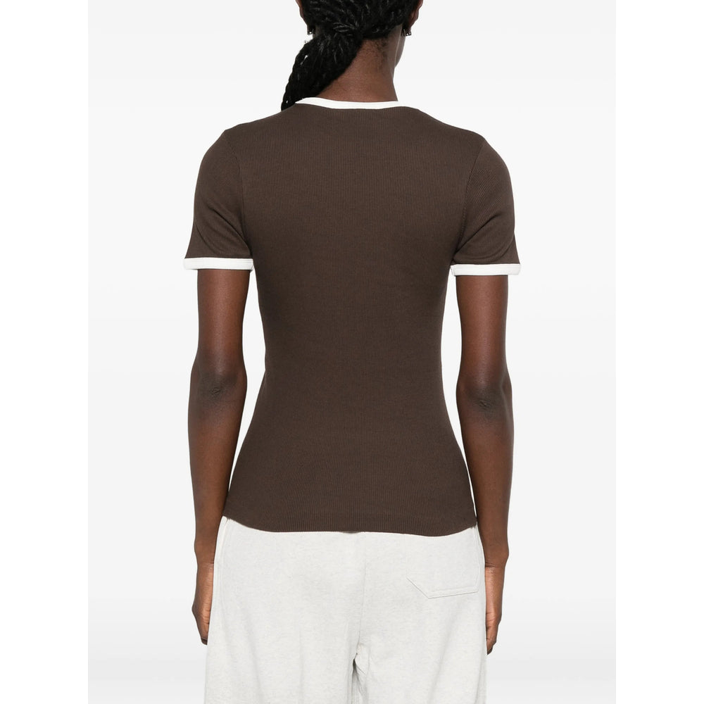 Prada Brown Tops - T-Shirts & Jerseys Women PRADA