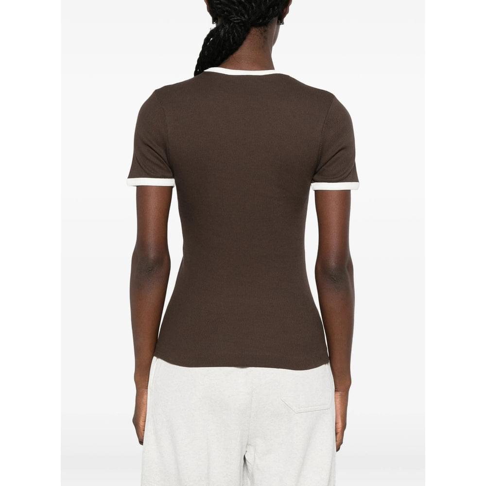 Prada Brown Tops - T-Shirts & Jerseys Women PRADA