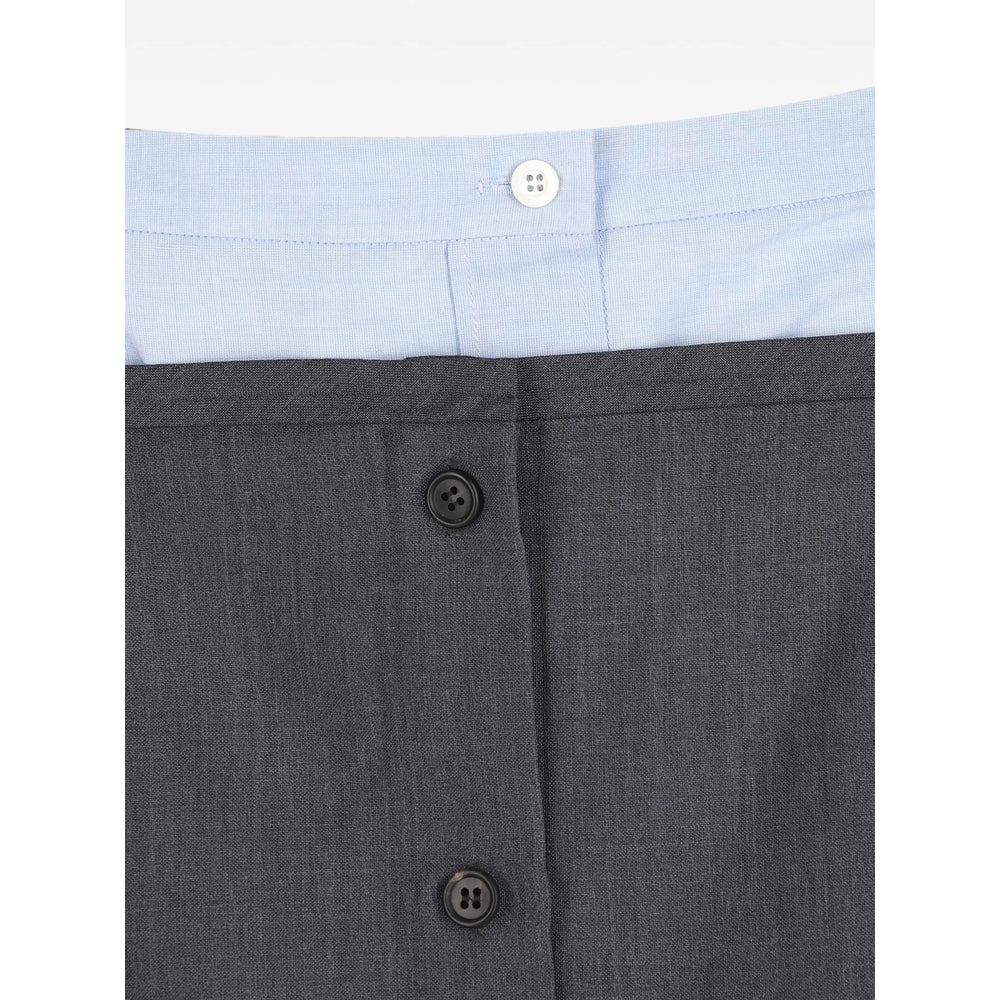 Prada Grey Skirts - Pencil Skirts Women PRADA